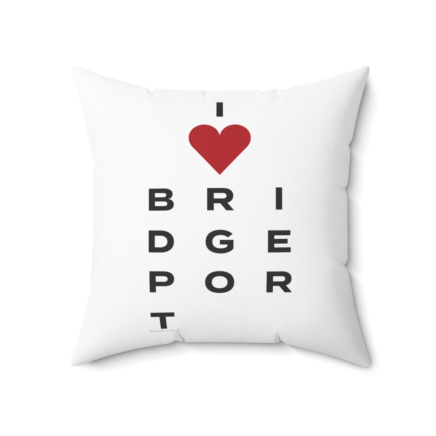 Bridgeport Vision Spun Polyester Square Pillow