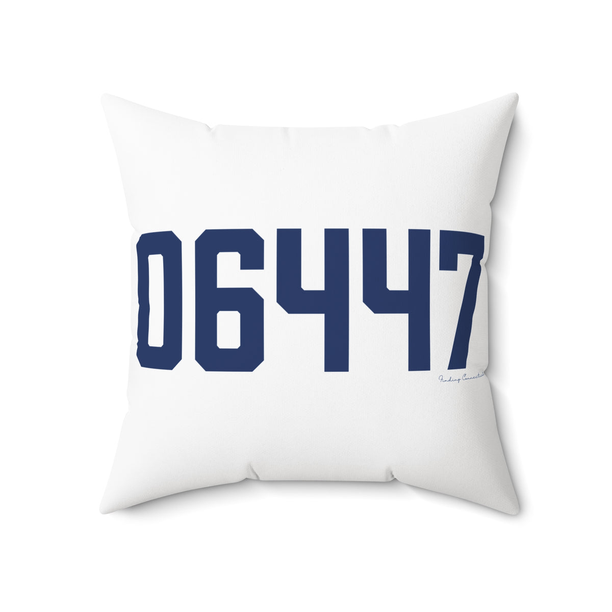 06447 Marlborough Connecticut Zip Code Polyester Square Pillow