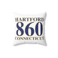 Hartford 860 Connecticut Polyester Square Pillow