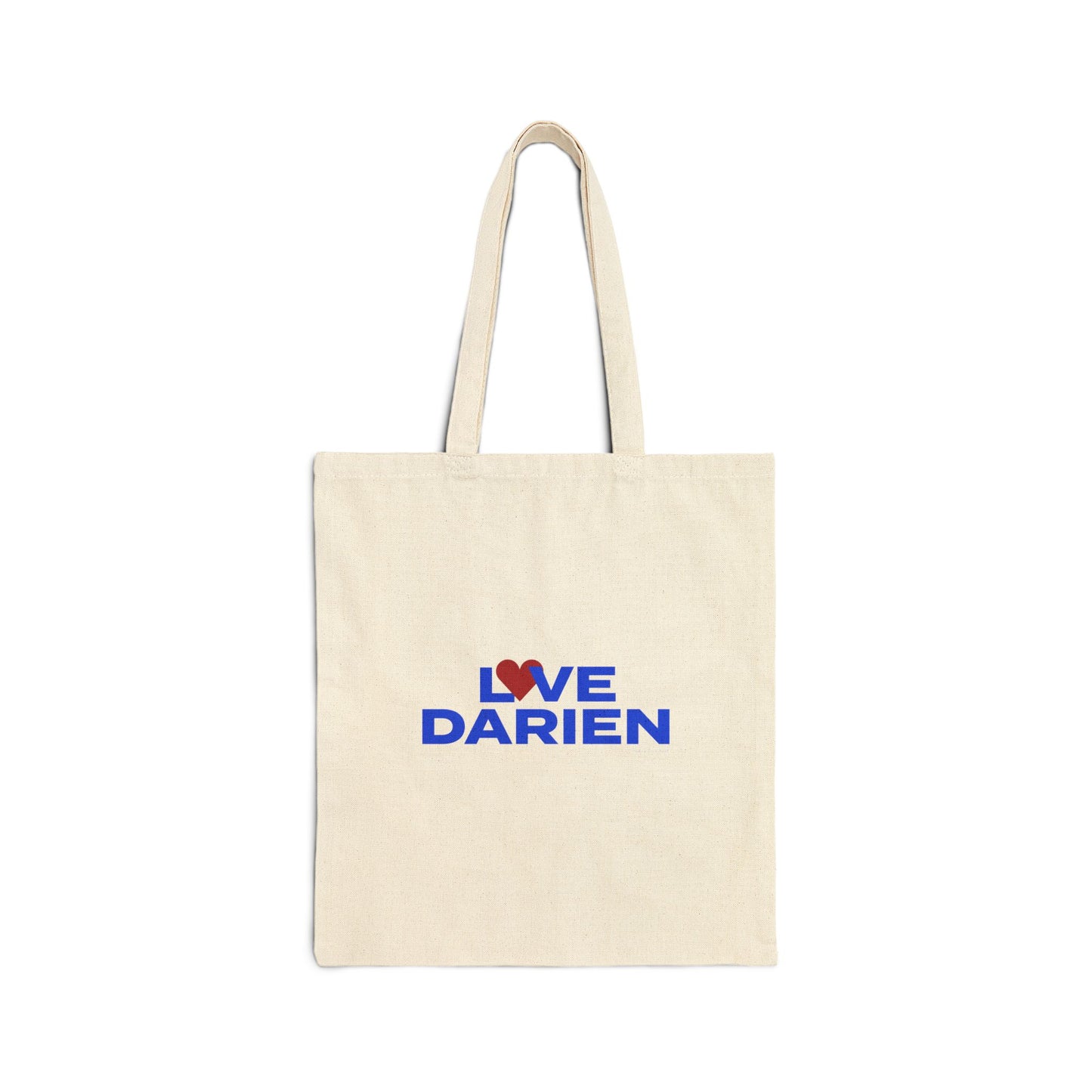 Love Darien Cotton Canvas Tote Bag