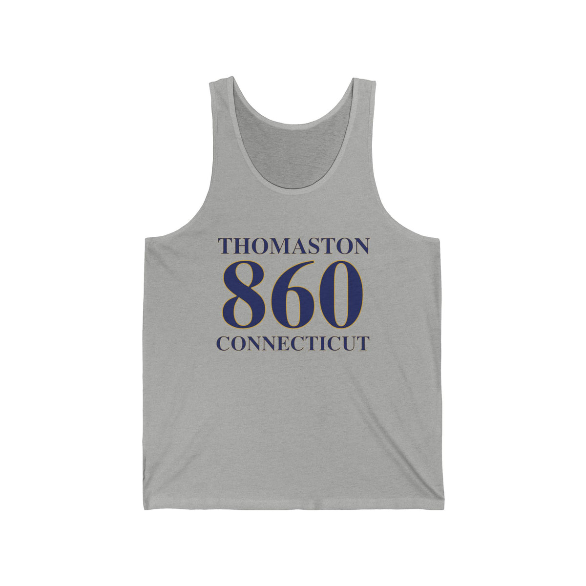 Thomaston 860 Connecticut Unisex Jersey Tank Top