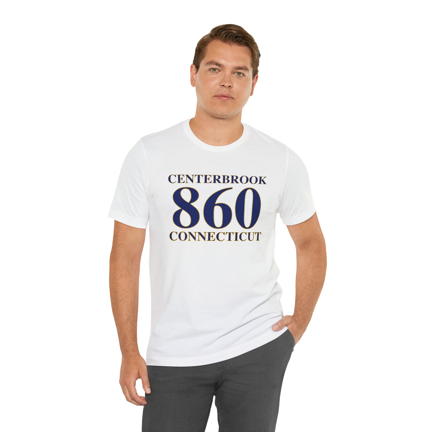 Centerbrook 860 Connecticut Unisex Jersey Short Sleeve T-Shirt