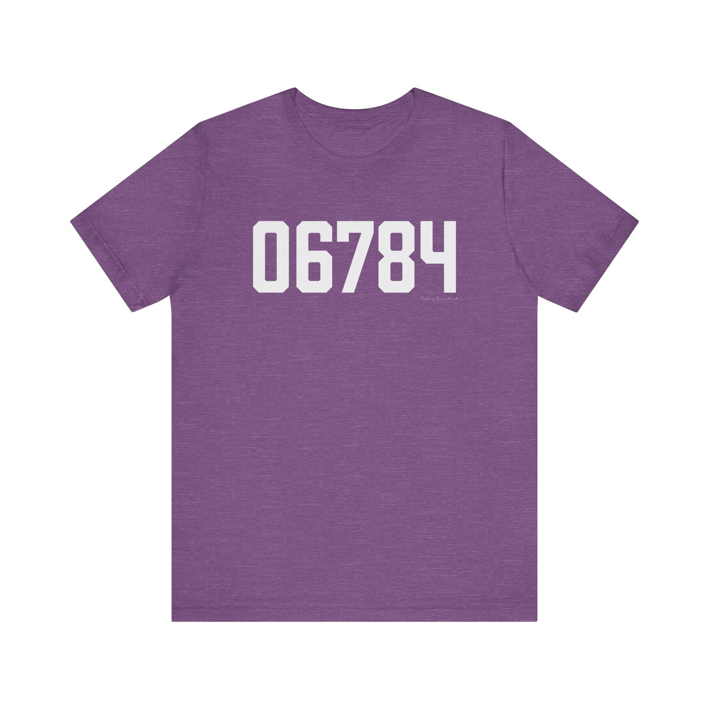 06784 Sherman CT Zip Code Unisex Jersey Short Sleeve T-Shirt