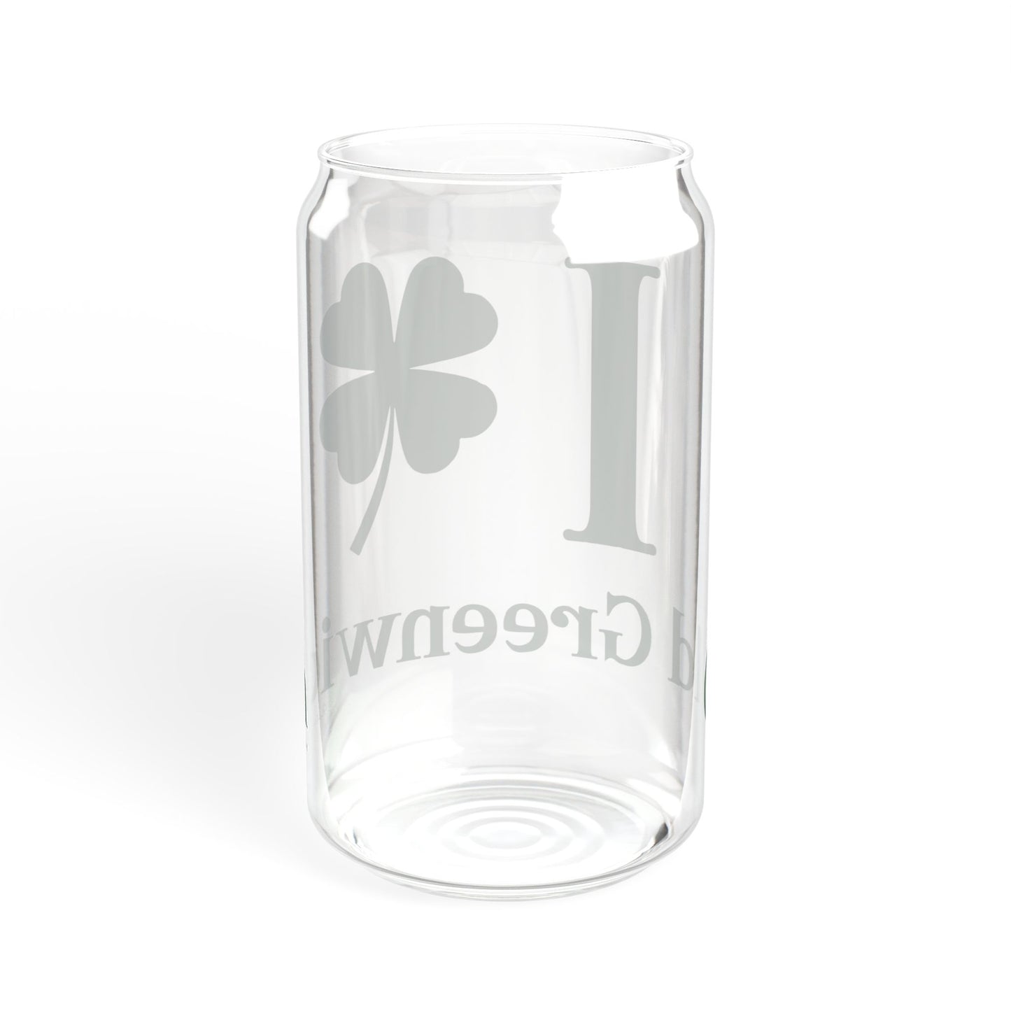 I Clover Old Greenwich Sipper Glass, 16oz