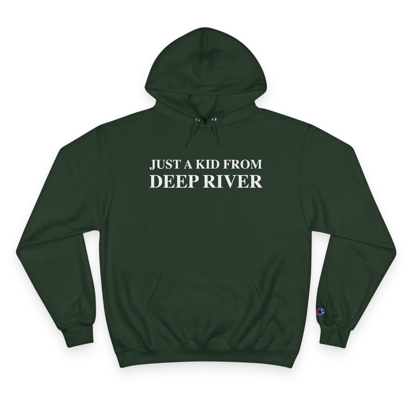 Just a kid from Deep River Champion Hoodie