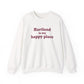 Hartland is My Happy Place  Blend™ Crewneck Sweatshirt