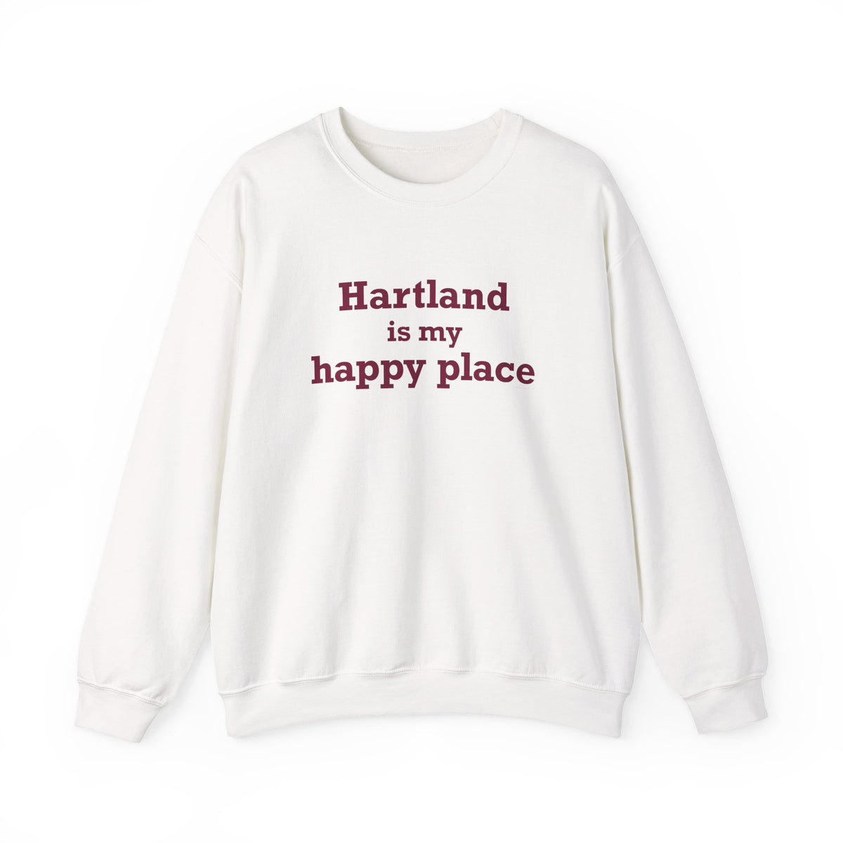 Hartland is My Happy Place  Blend™ Crewneck Sweatshirt