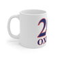 Oxford Red, White & Blue Mug 11oz