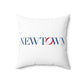 41 Tilt Newtown Spun Polyester Square Pillow