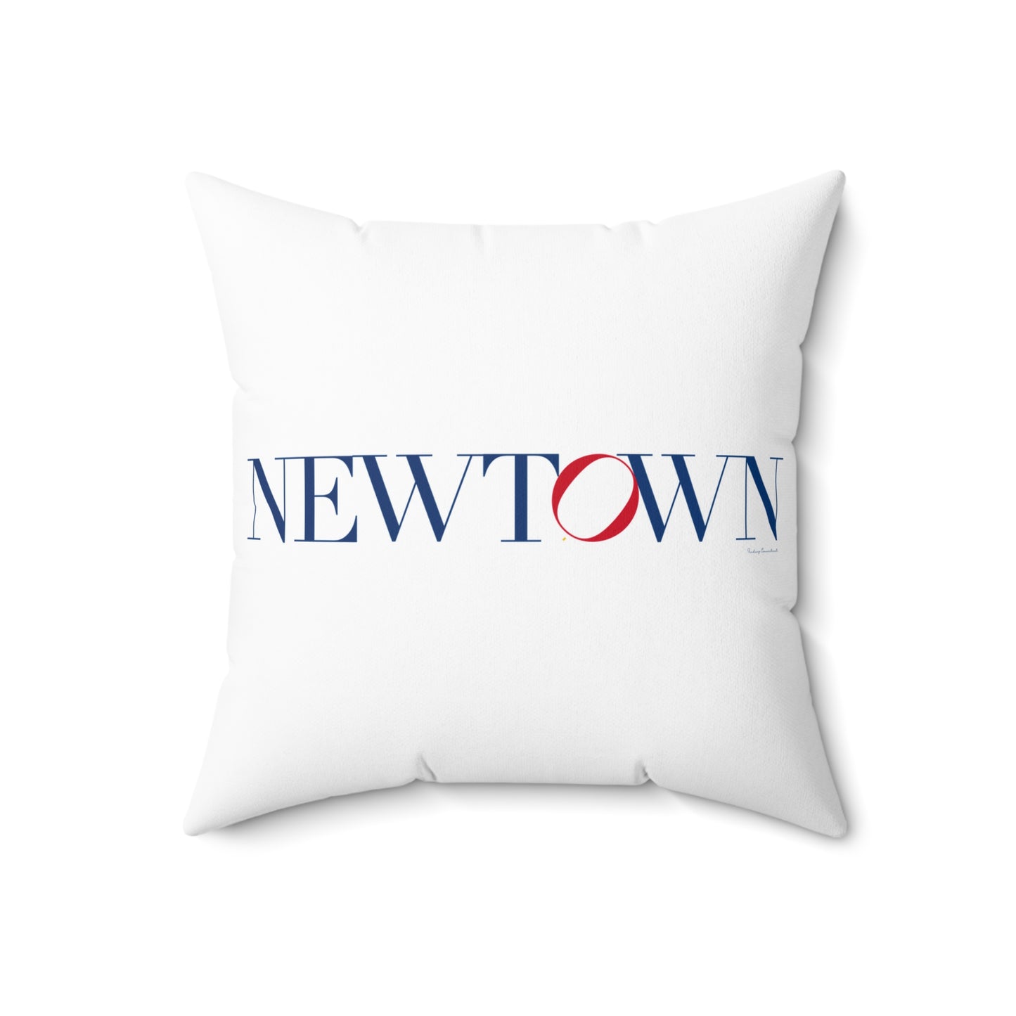 41 Tilt Newtown Spun Polyester Square Pillow