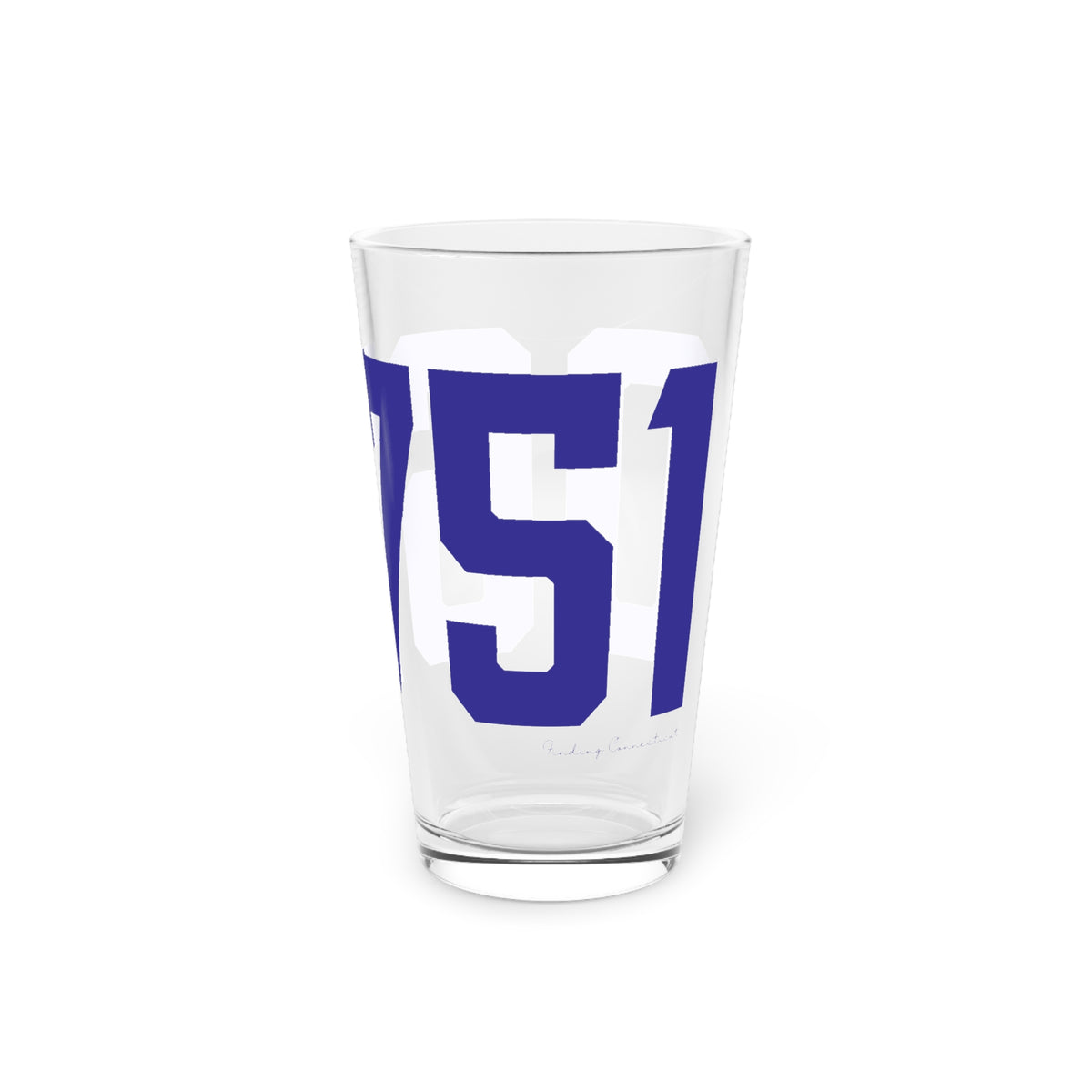 06751 Bethlehem Connecticut Zip Code Pint Glass, 16oz