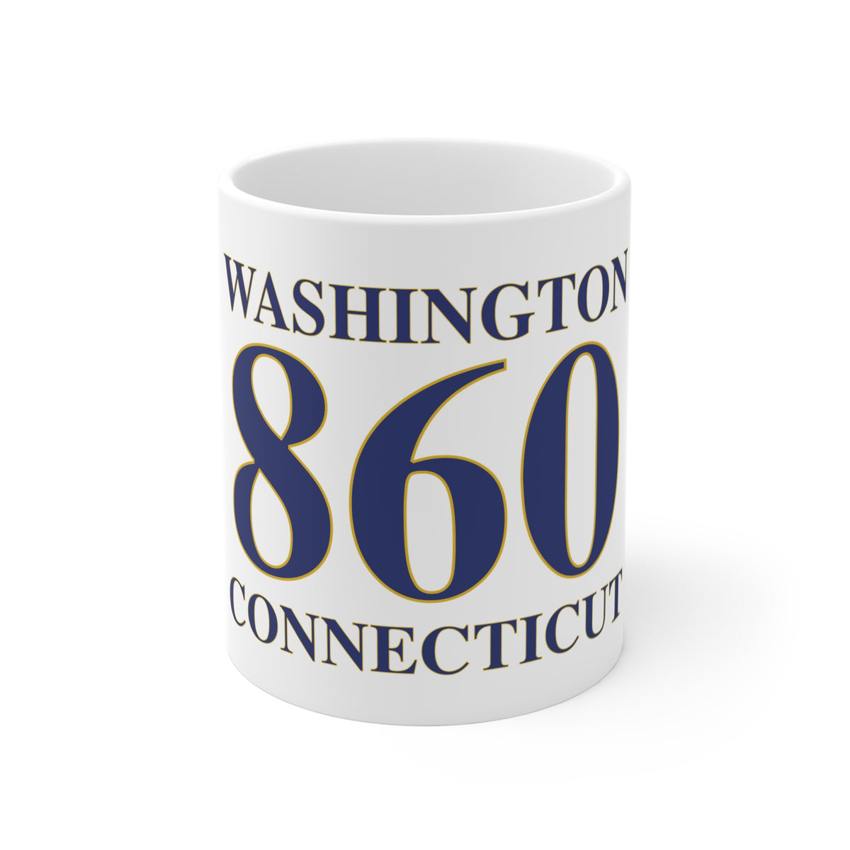 Washington 860 Connecticut  Mug 11oz