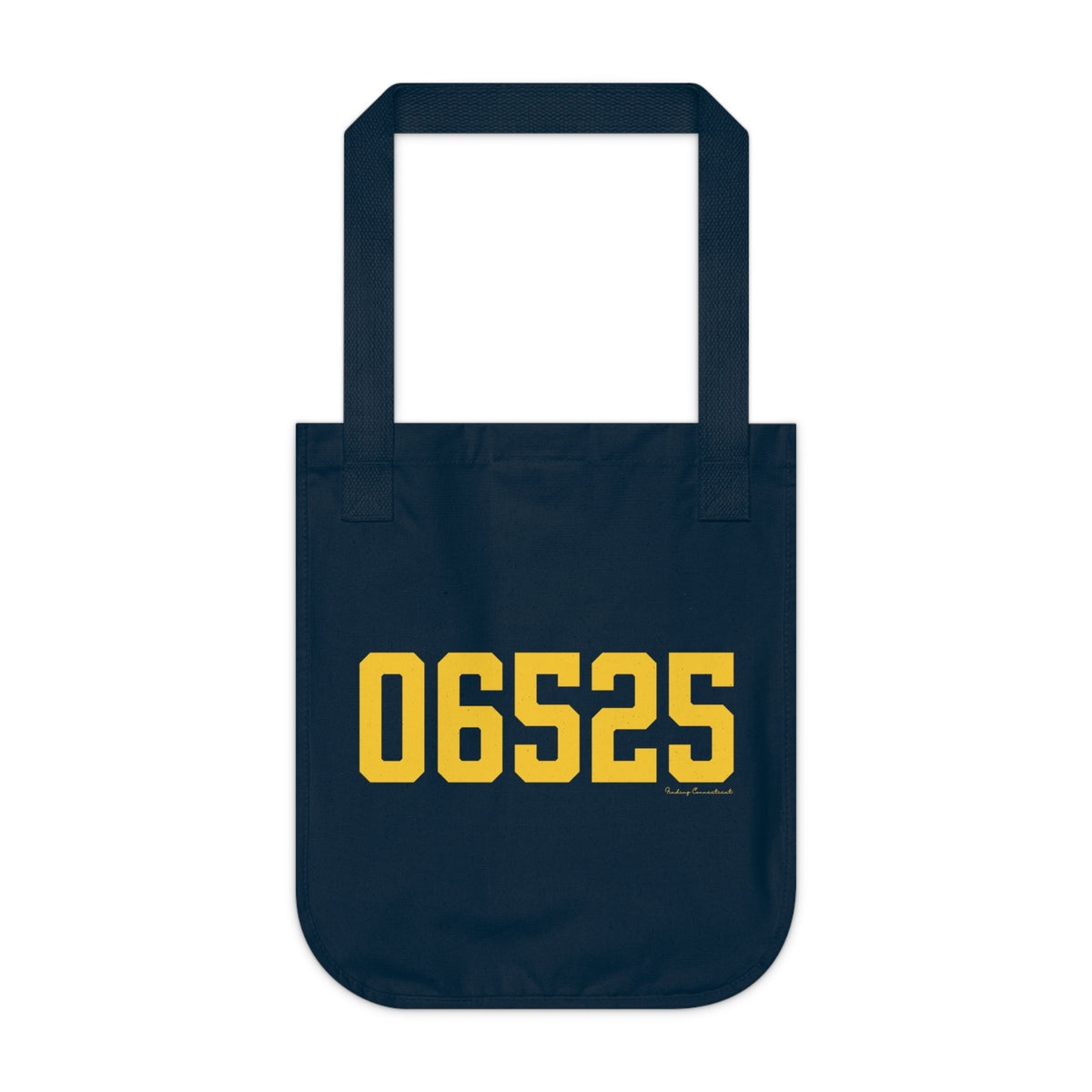 06525 Woodbridge Connecticut Zip Code Organic Canvas Tote Bag
