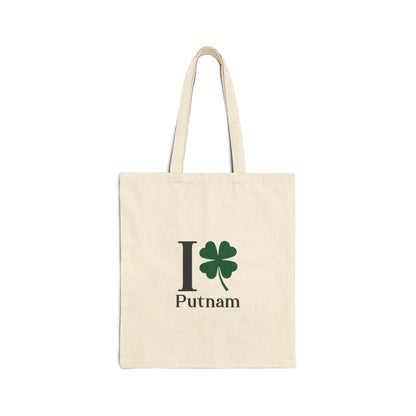 I Clover Putnam Cotton Canvas Tote Bag