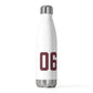 06051 New Britain Connecticut Zip Code 20 oz Insulated Bottle