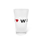 Wilton Vision Pint Glass, 16oz