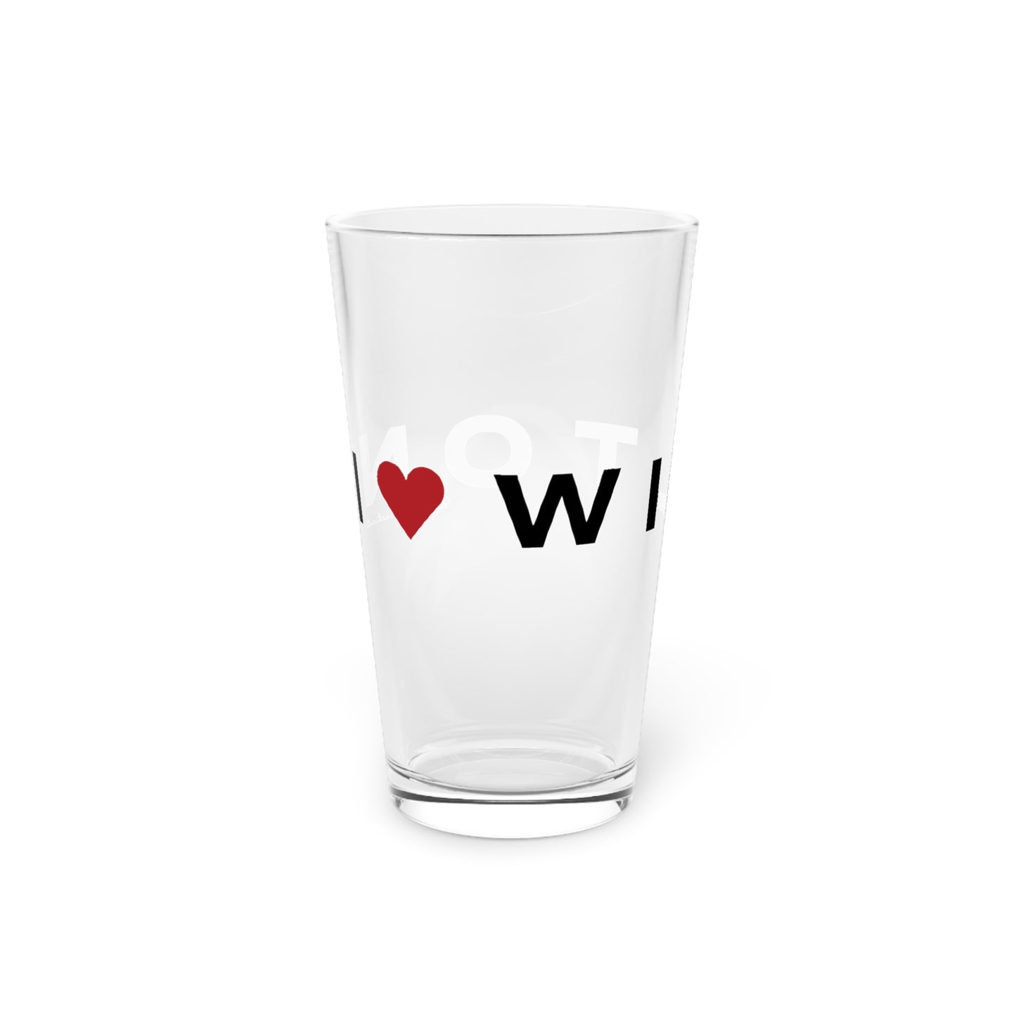 Wilton Vision Pint Glass, 16oz