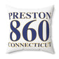 Preston 860 Connecticut Spun Polyester Square Pillow