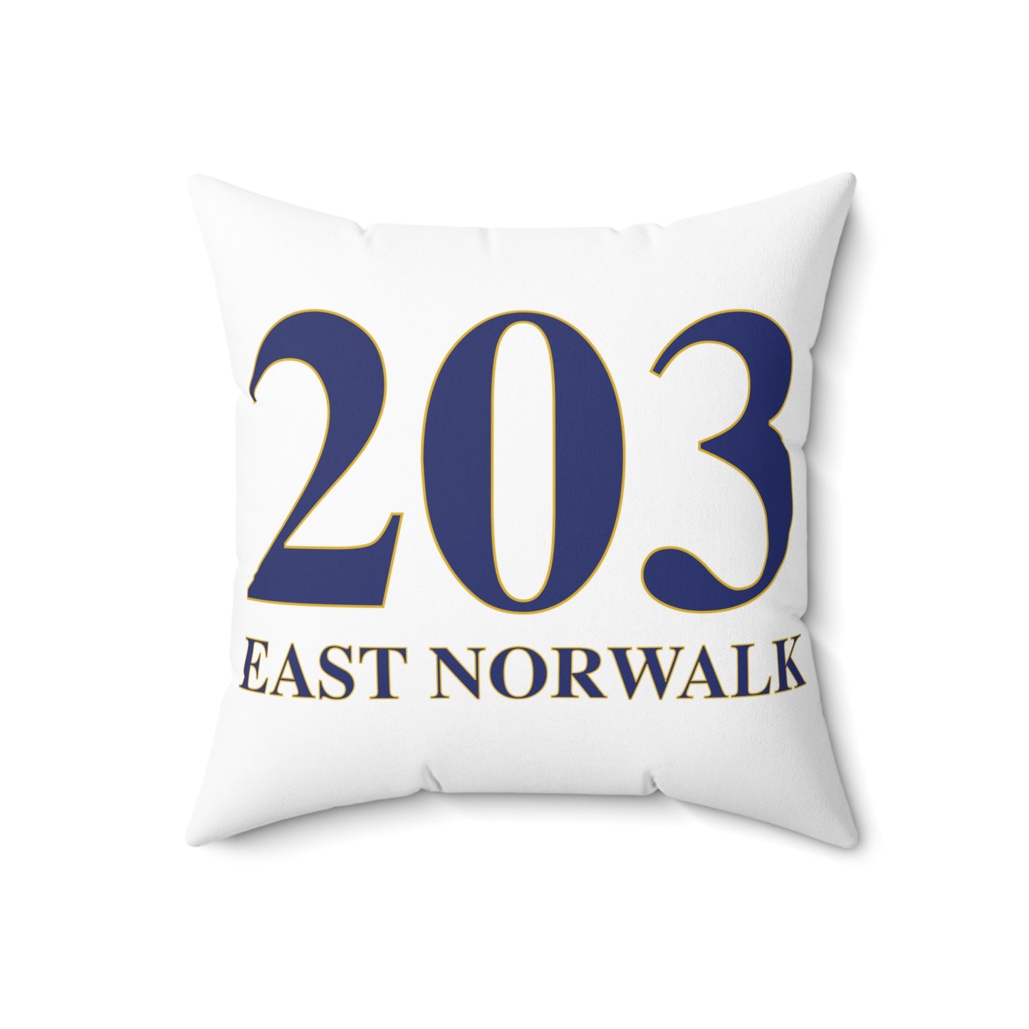 203 East Norwalk Spun Polyester Square Pillow