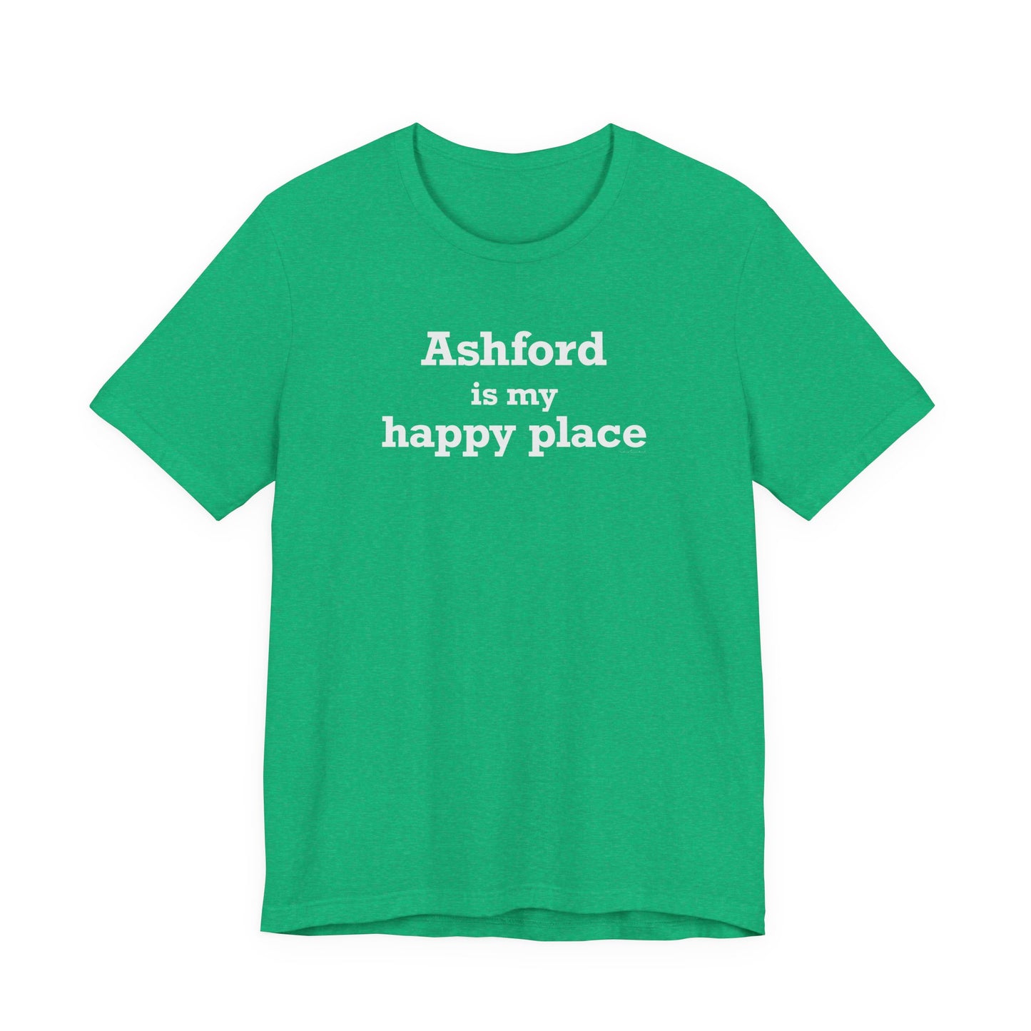 Ashford is My Happy Place Unisex Jersey Short Sleeve T-Shirt