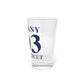 Bethany 203 Connecticut Pint Glass, 16oz