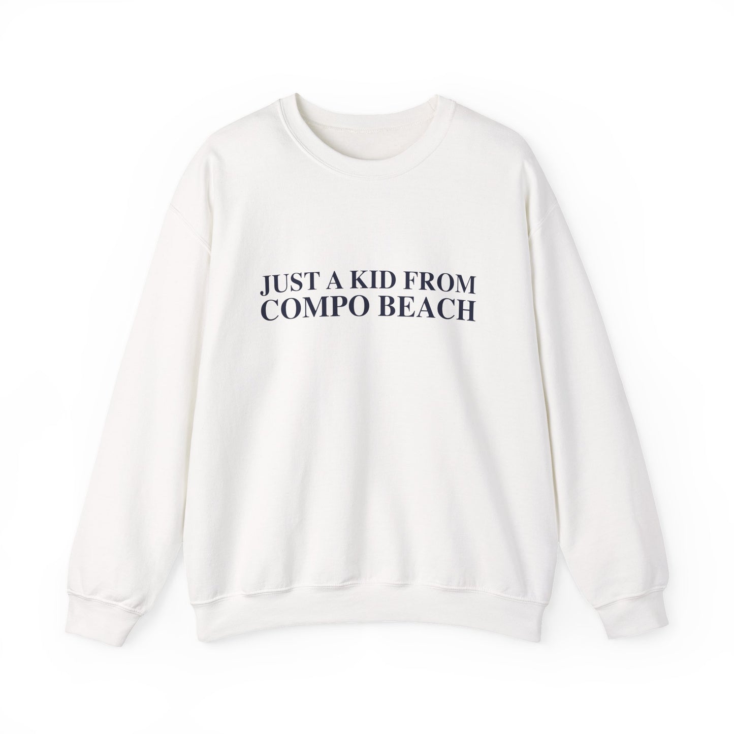 Just a kid from Compo Beach Unisex Heavy Blend™ Crewneck Sweatshirt