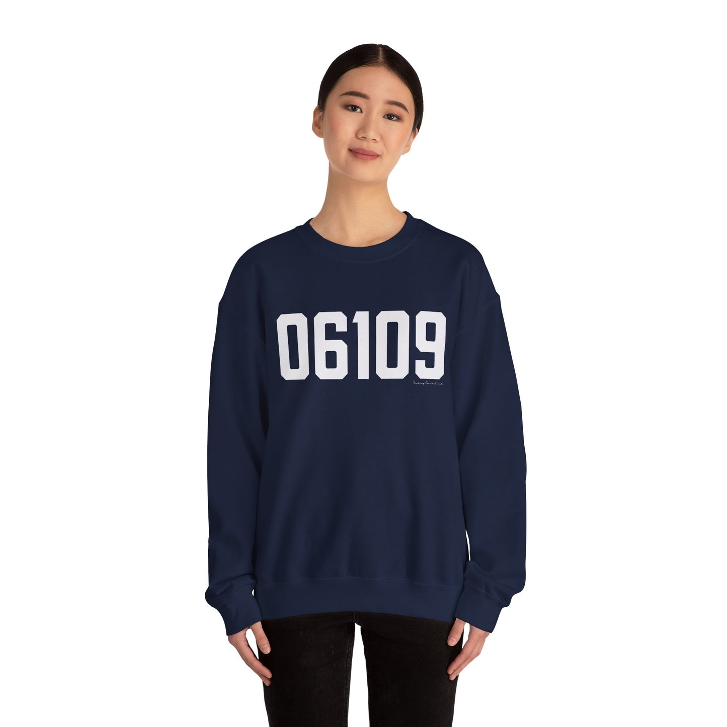 06109 - Wethersfield CT Zip Code Unisex Heavy Blend™ Crewneck Sweatshirt