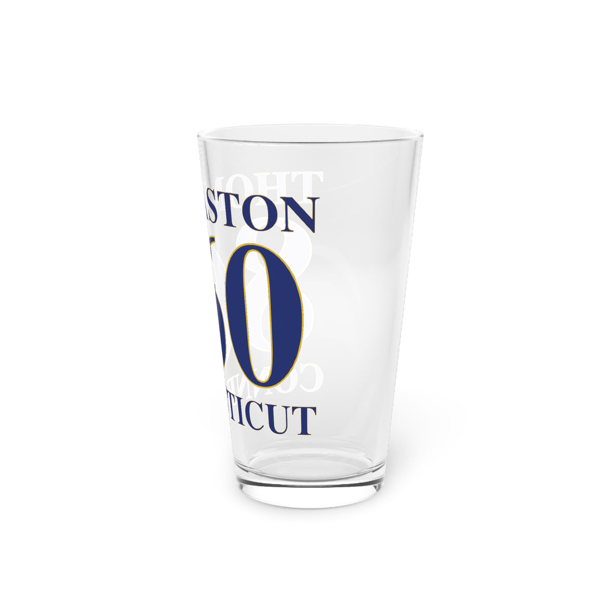 Thomaston 860 Connecticut Pint Glass, 16oz