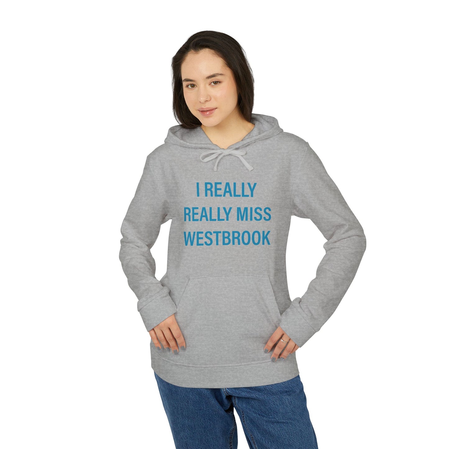 I Really Really Miss Westbrook adidas® Unisex Fleece Hoodie