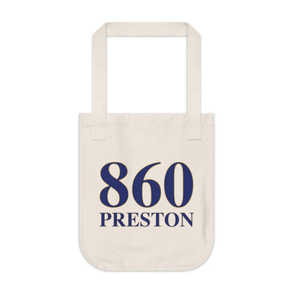 860 Preston Organic Canvas Tote Bag