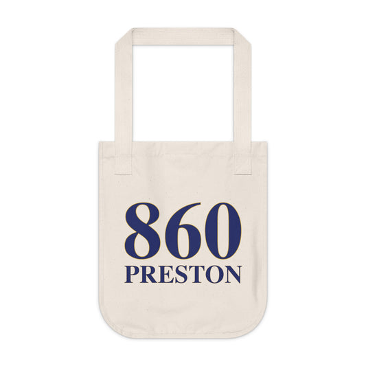 860 Preston Organic Canvas Tote Bag