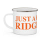 Just a kid from Ridgefield Enamel Camping Mug