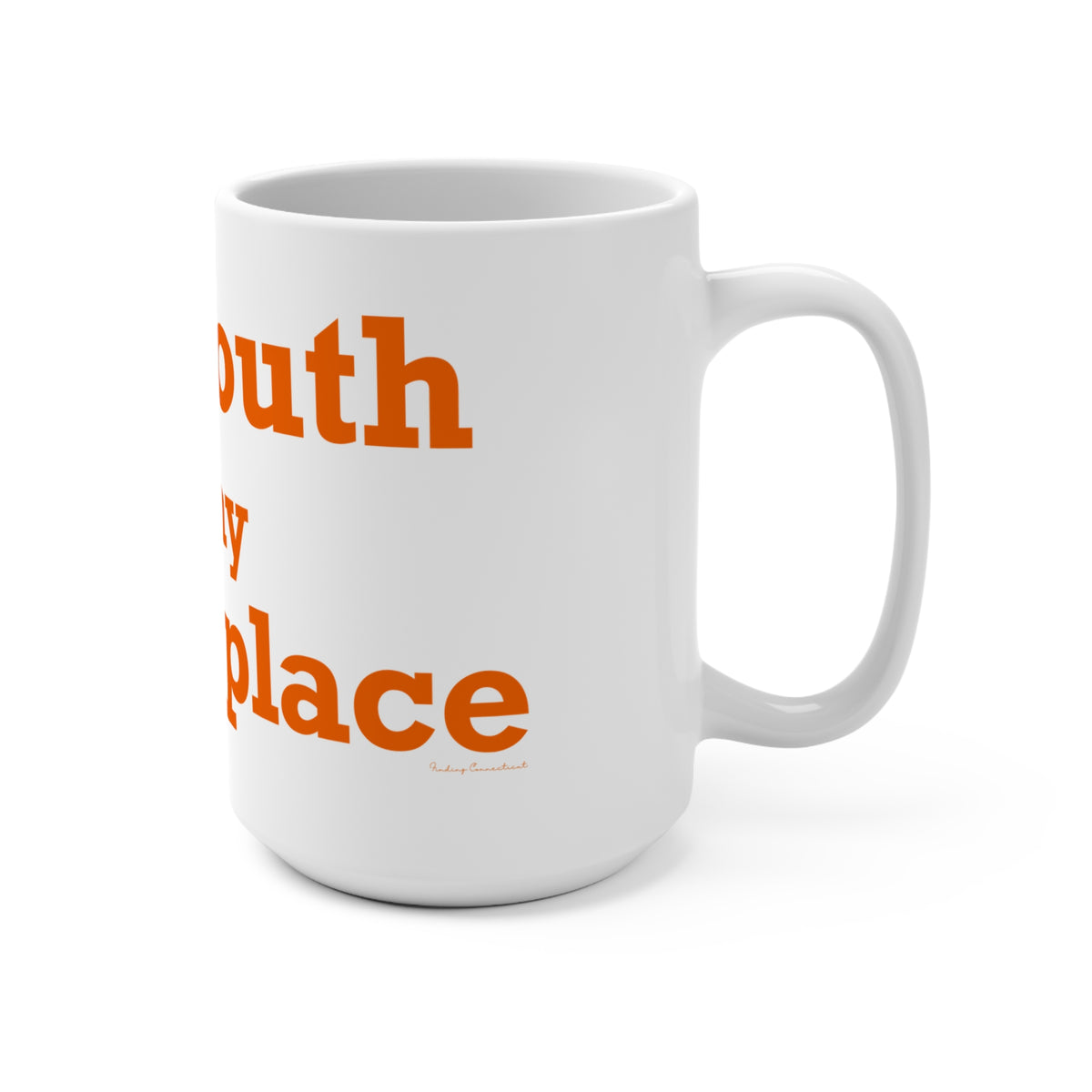 Plymouth is My Happy Place Mug 15oz