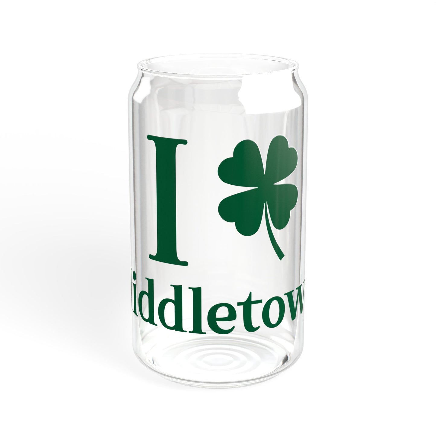 I Clover Middletown Sipper Glass, 16oz