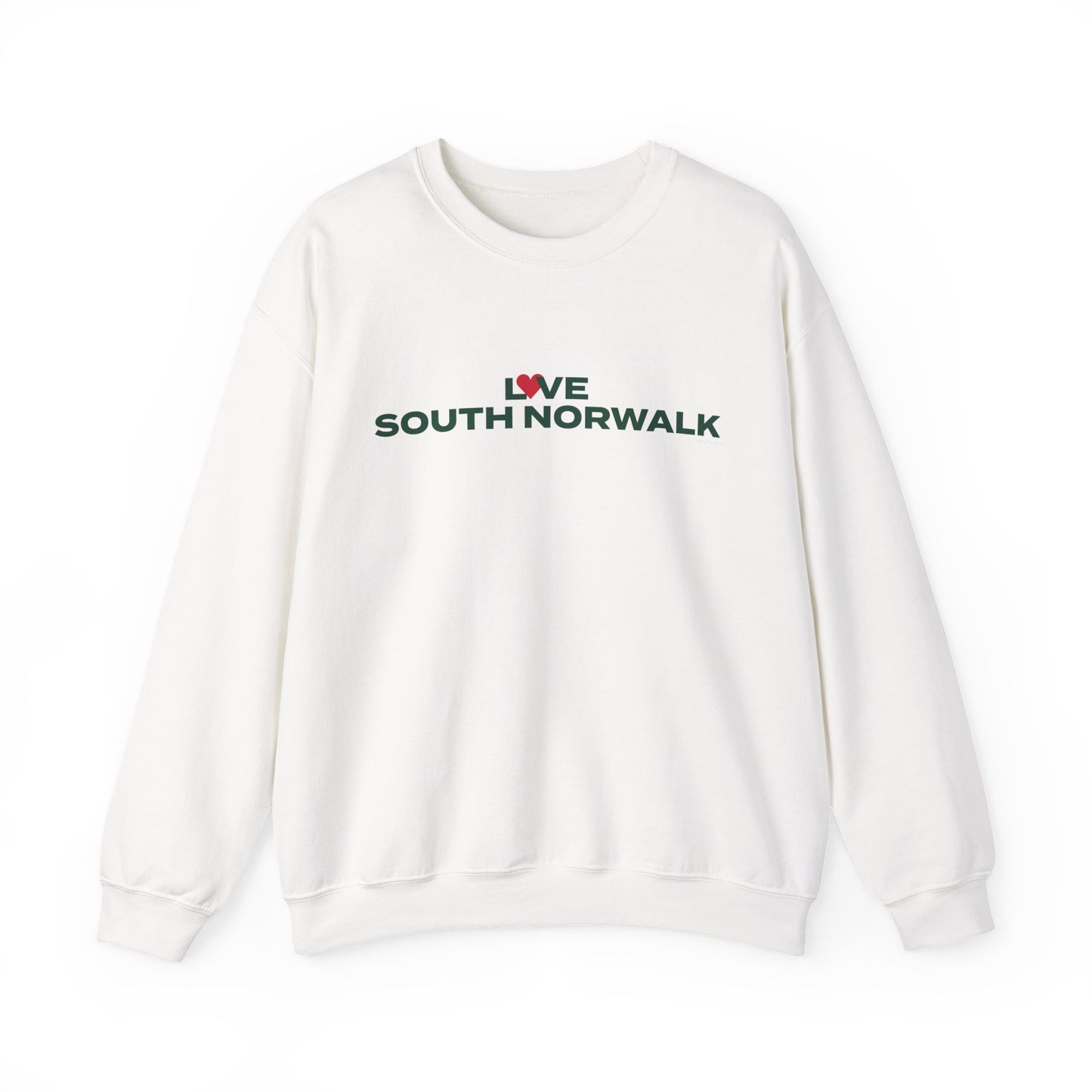 Love South Norwalk Unisex Heavy Blend™ Crewneck Sweatshirt