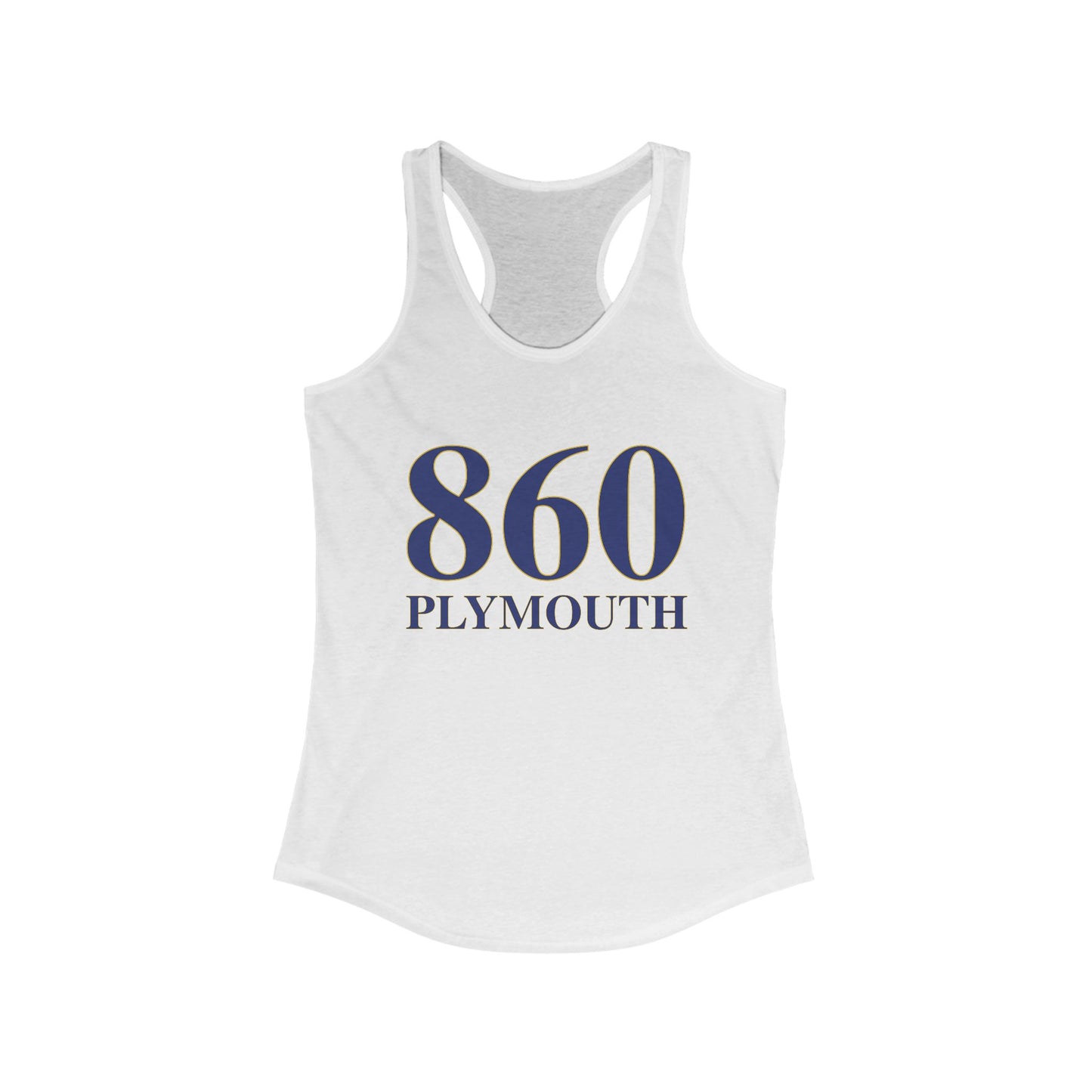 860 Plymouth Women's Ideal Racerback Tank Top