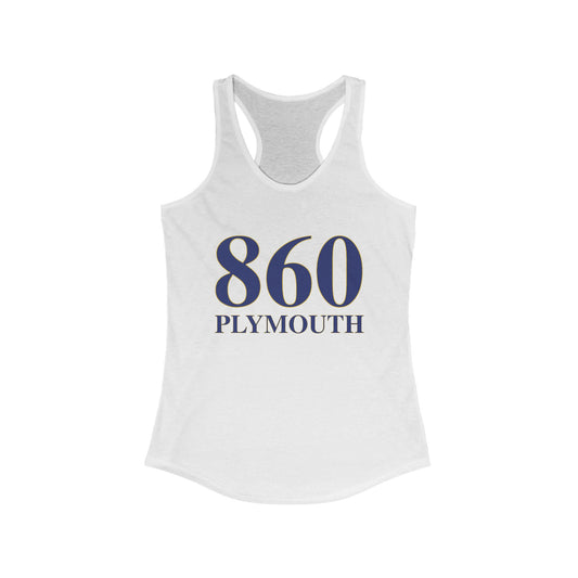 860 Plymouth Women's Ideal Racerback Tank Top