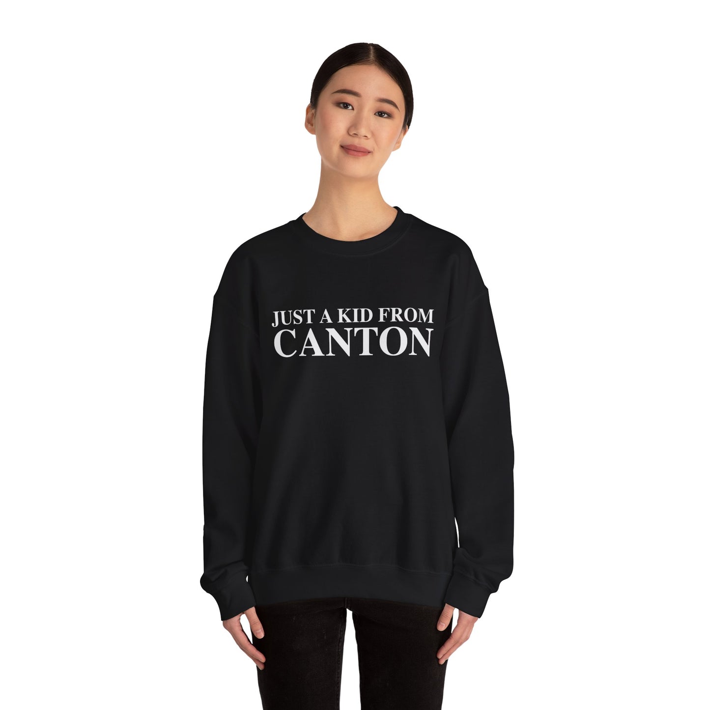 Just a kid from Canton Unisex Heavy Blend™ Crewneck Sweatshirt