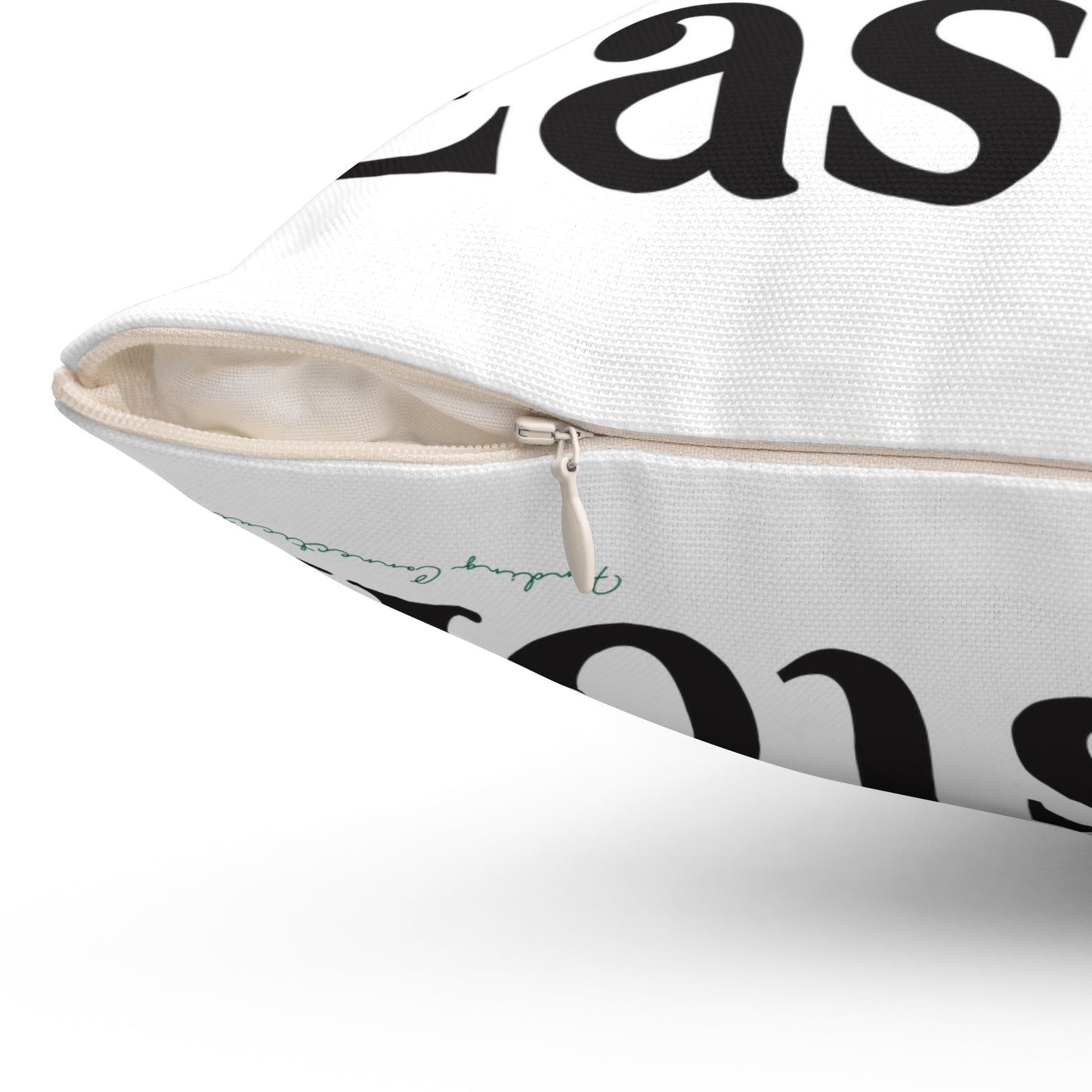 I Clover Easton Spun Polyester Square Pillow