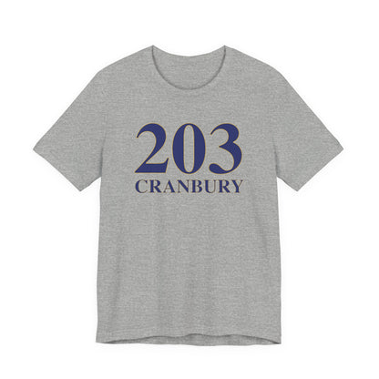 203 Cranbury Unisex Jersey Short Sleeve T-Shirt