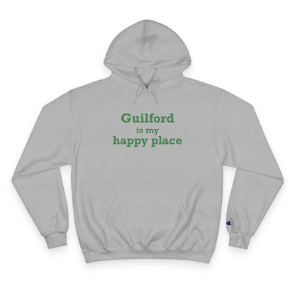 Guilford is My Happy Place Champion Hoodie