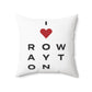 Rowayton Vision Spun Polyester Square Pillow
