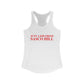 Just a kid from Sasco Hill Women's Ideal Racerback Tank Top