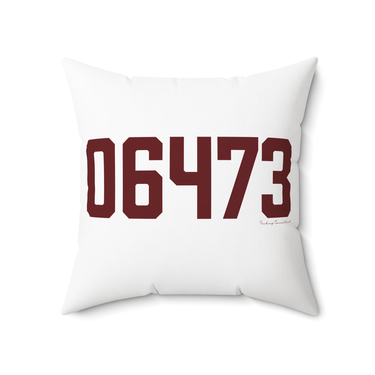06473 North Haven Connecticut Zip Code Polyester Square Pillow