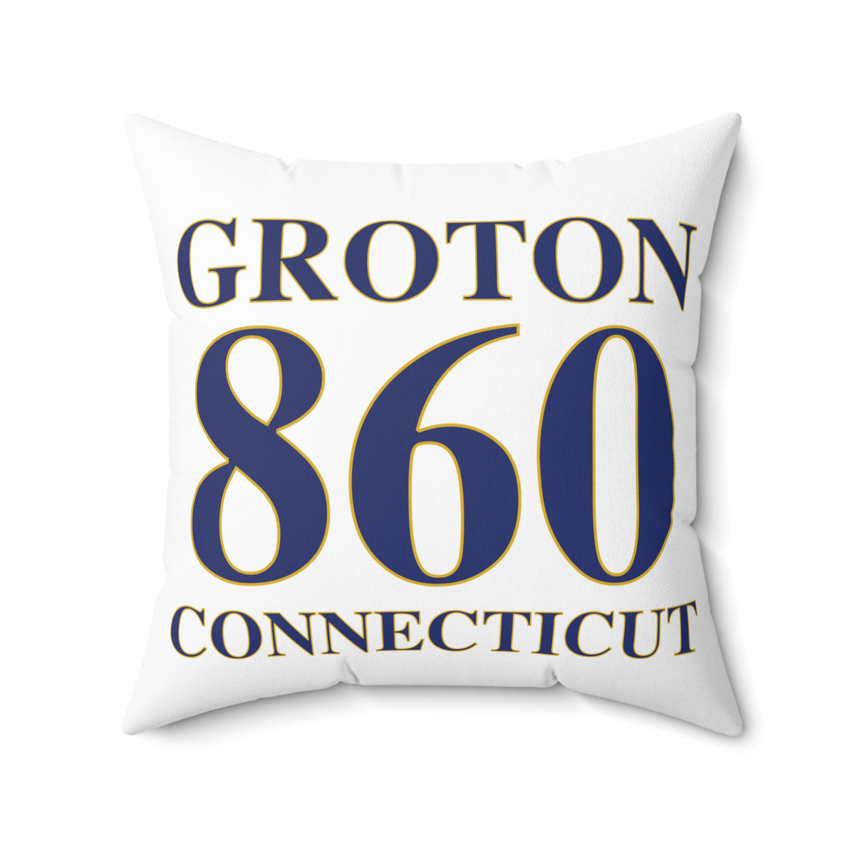 Groton 860 Connecticut Spun Polyester Square Pillow