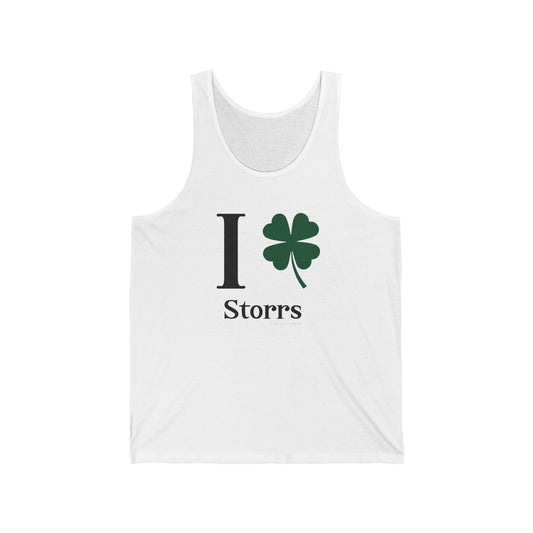 I Clover Storrs Unisex Jersey Tank Top