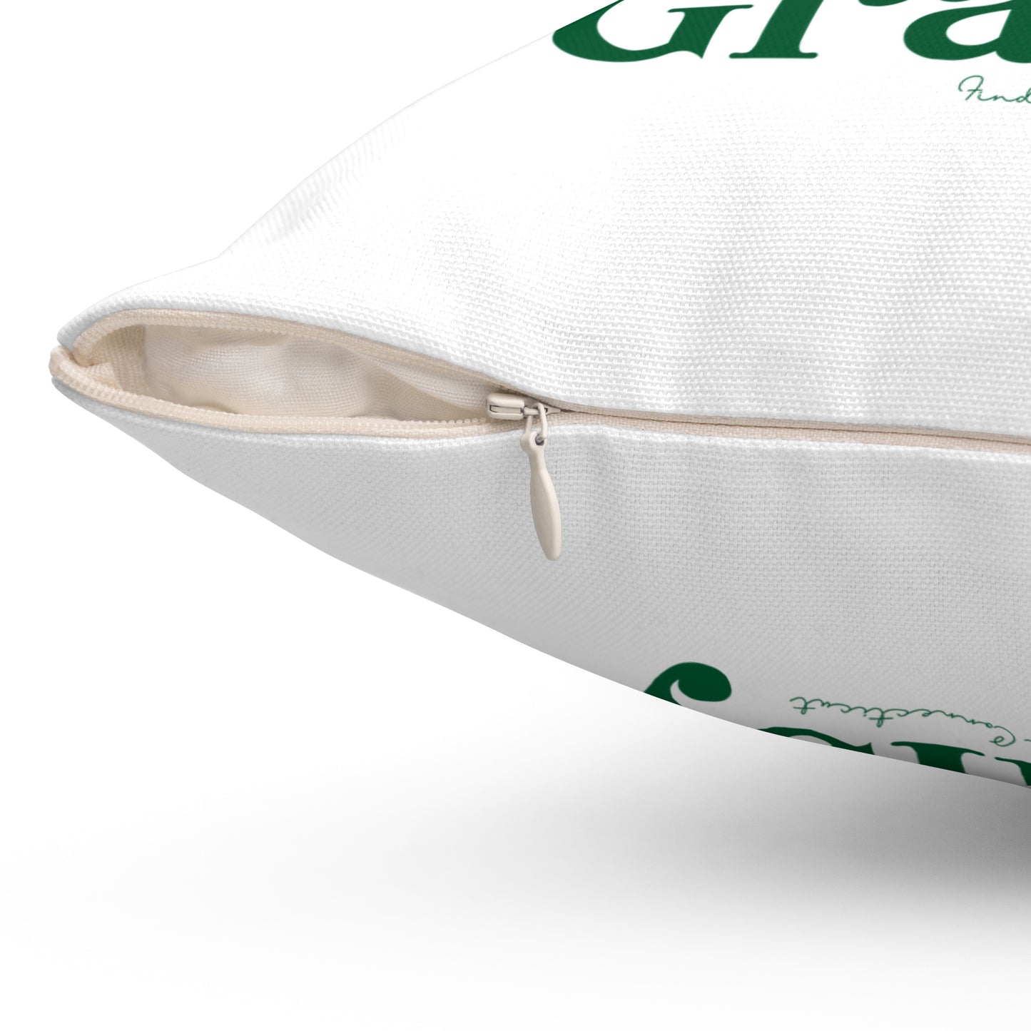 I Clover Granby Spun Polyester Square Pillow