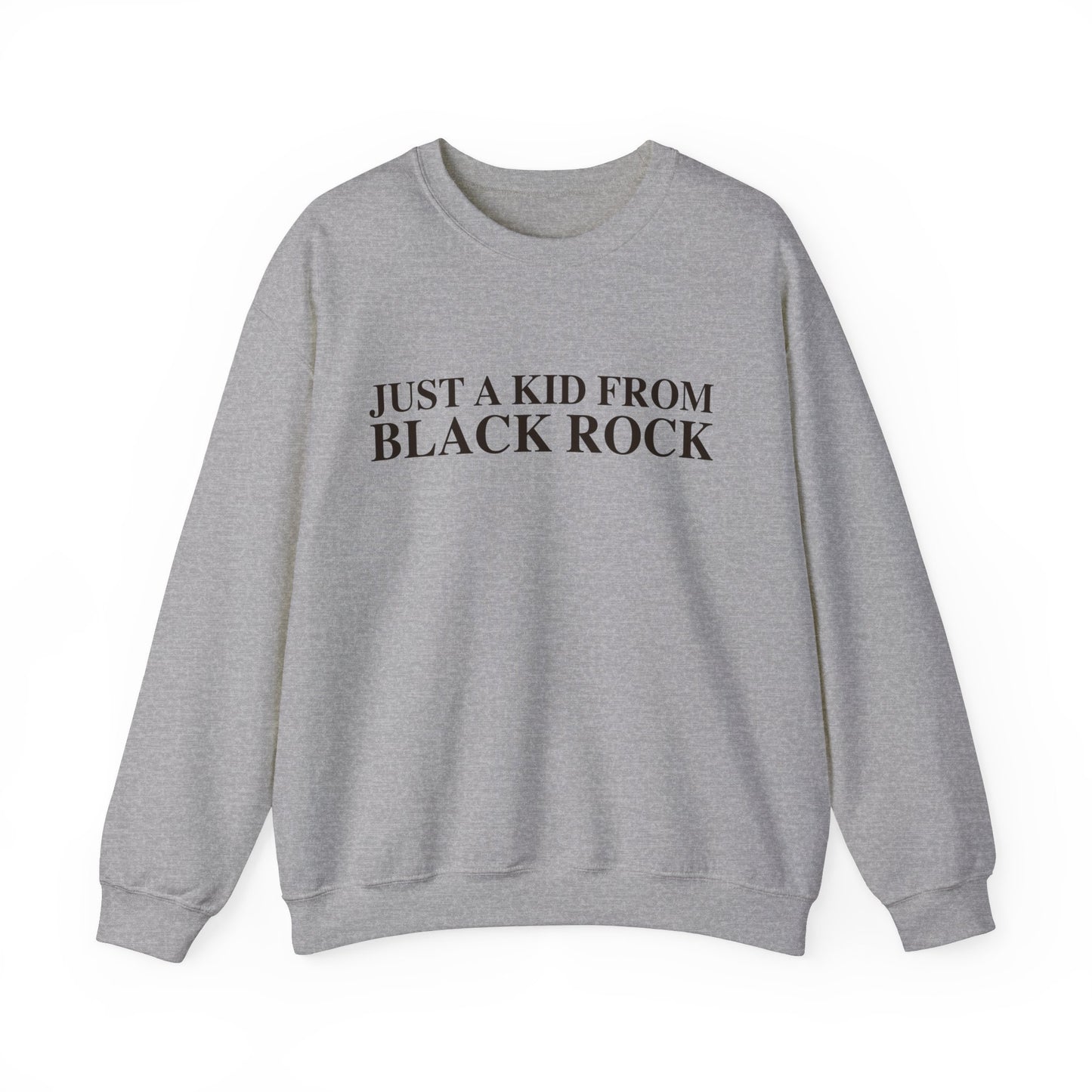 Just a kid from Black Rock Unisex Heavy Blend™ Crewneck Sweatshirt