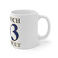 Greenwich 203 Connecticut Mug 11oz