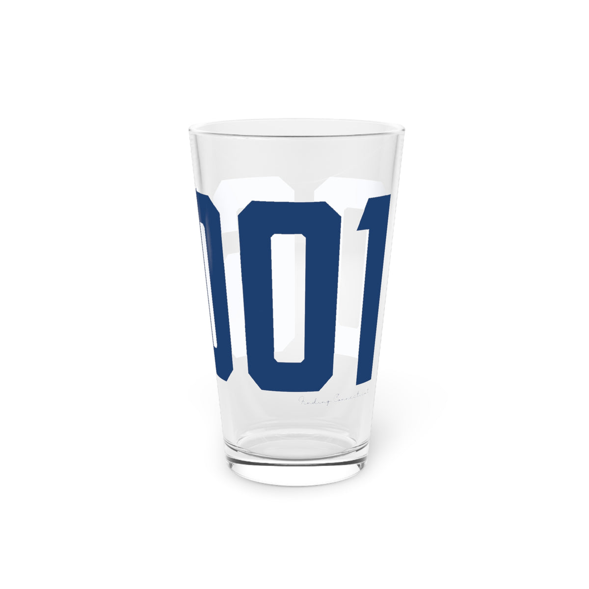06001 Avon Connecticut Zip Code Pint Glass, 16oz